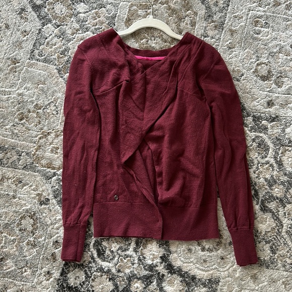 Lululemon Sunset Savasana Pullover •• Wine Berry - Picture 4 of 6